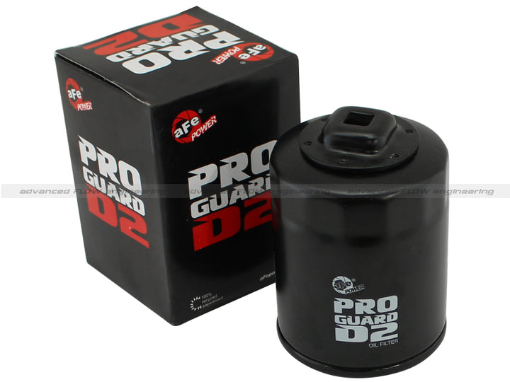 aFe ProGuard D2 Fluid Filters Fuel F/F Oil; Nissan Trucks 99-14; Honda Cars 01-14 - Bull Strap