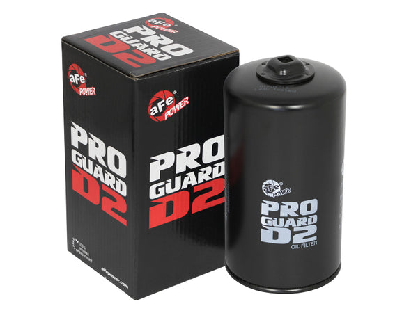 aFe ProGuard D2 Fluid Filters Oil F/F OIL Ford Diesel Trucks 94-03 V8-7.3L (td) - Bull Strap