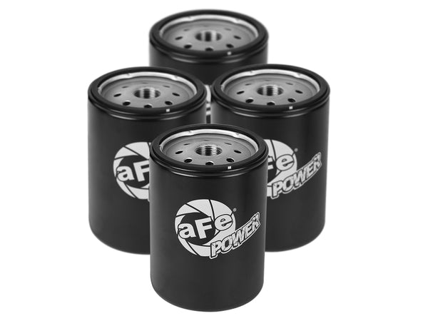 aFe ProGuard D2 Fluid Filters Oil for 01-17 GM Diesel Trucks V8-6.6L (4 Pack) - Bull Strap