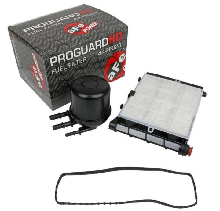 aFe ProGuard D2 Fuel Filter 17-21 Ford Diesel Trucks V8-6.7L (td) - Single - Bull Strap