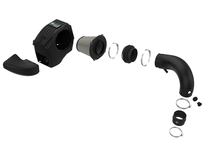 aFe Quantum Cold Air Intake System w/ Pro Dry S Media 09-18 RAM 1500 V8-5.7L Hemi - Bull Strap