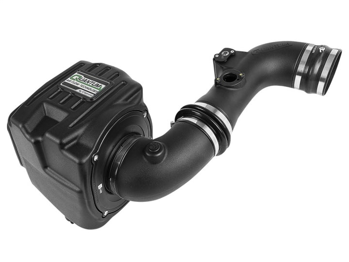 aFe Quantum Pro DRY S Cold Air Intake System 11-16 GM/Chevy Duramax V8-6.6L LML - Dry - Bull Strap