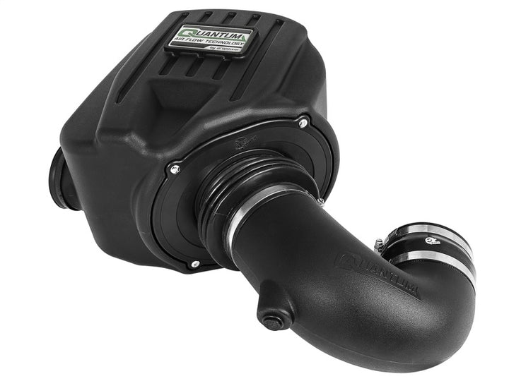 aFe Quantum Pro DRY S Cold Air Intake System 94-02 Dodge Cummins L6-5.9L - Dry - Bull Strap