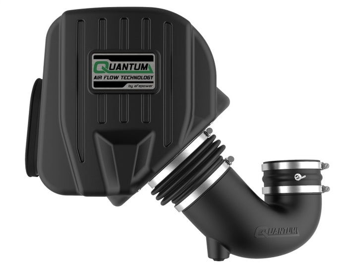 aFe Quantum Pro DRY S Cold Air Intake System 94-02 Dodge Cummins L6-5.9L - Dry - Bull Strap