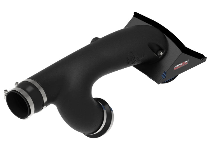 aFe Rapid Induction Cold Air Intake System w/Pro 5R Filter 2021+ Ford F-150 V6-3.5L (tt) - Bull Strap