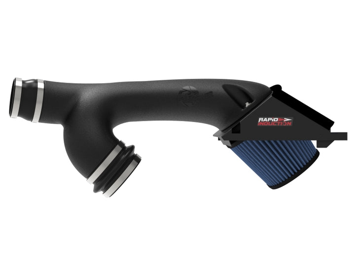 aFe Rapid Induction Cold Air Intake System w/Pro 5R Filter 2021+ Ford F-150 V6-3.5L (tt) - Bull Strap