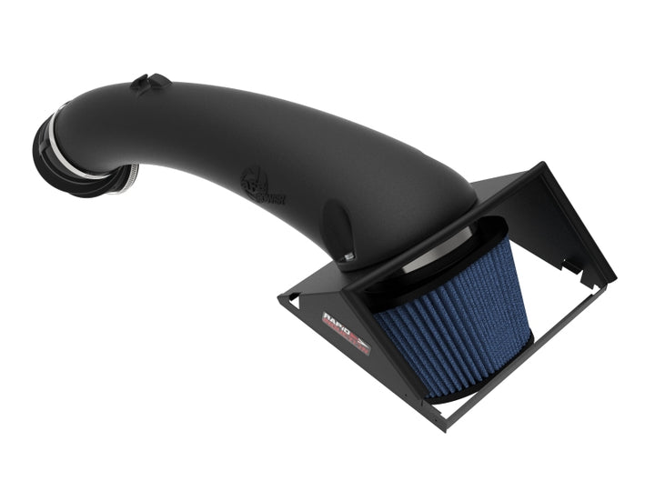 aFe Rapid Induction Cold Air Intake System w/Pro 5R Filter 2021+ Ford F-150 V8-5.0L - Bull Strap