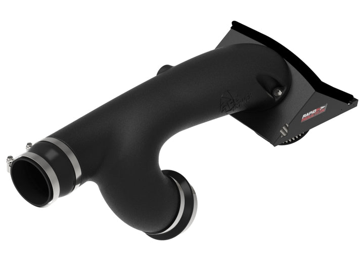 aFe Rapid Induction Cold Air Intake System w/Pro DRY S Filter 2021+ Ford F-150 V6-3.5L (tt) - Bull Strap