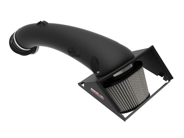 aFe Rapid Induction Cold Air Intake System w/Pro DRY S Filter 2021+ Ford F-150 V8-5.0L - Bull Strap