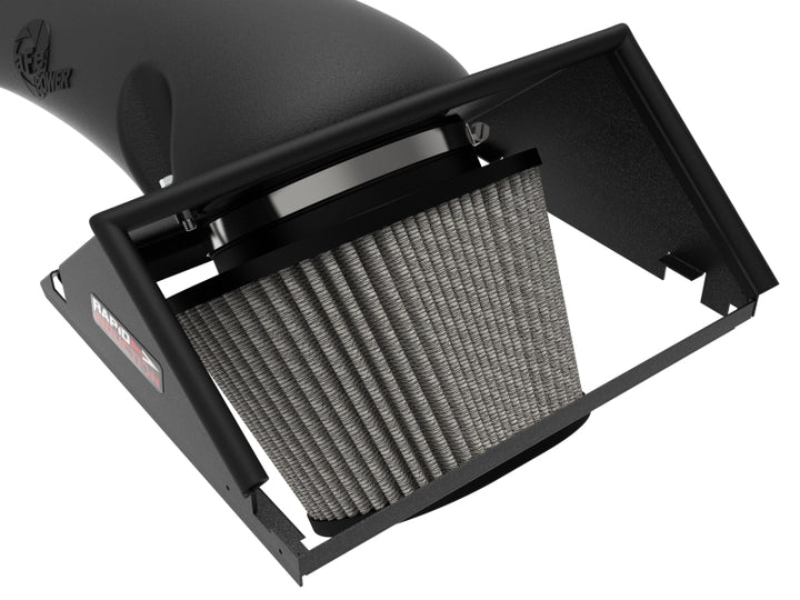 aFe Rapid Induction Cold Air Intake System w/Pro DRY S Filter 2021+ Ford F-150 V8-5.0L - Bull Strap