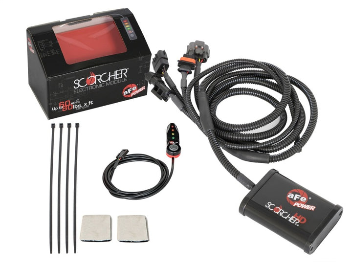 aFe SCORCHER HD Module 2016 Nissan Titan XD V8-5.0L (td) - Bull Strap