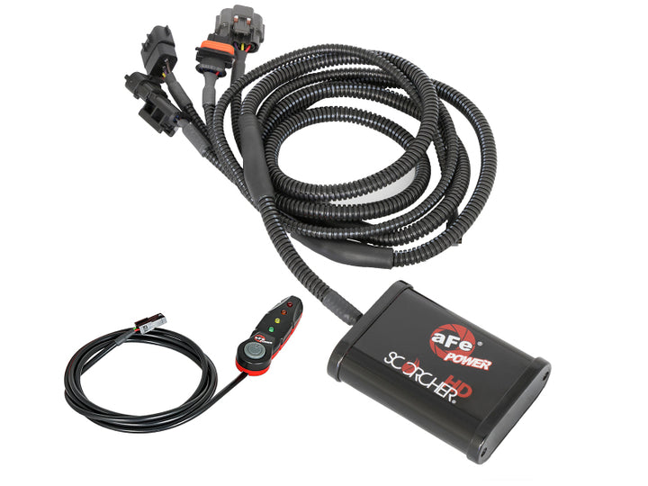 aFe SCORCHER HD Module 2016 Nissan Titan XD V8-5.0L (td) - Bull Strap