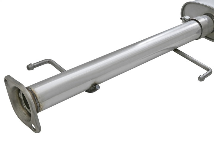 aFe Scorpion 2-1/2in Aluminized Steel Cat-Back Exhaust w/ Black Tips 07-17 Toyota FJ Cruiser V6 4.0L - Bull Strap