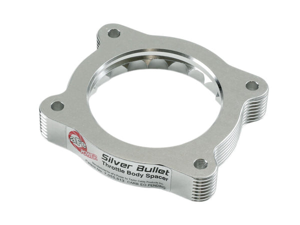 aFe Silver Bullet Throttle Body Spacer 04-12 GM Colorado/Canyon L5 3.5L/3.7L - Bull Strap
