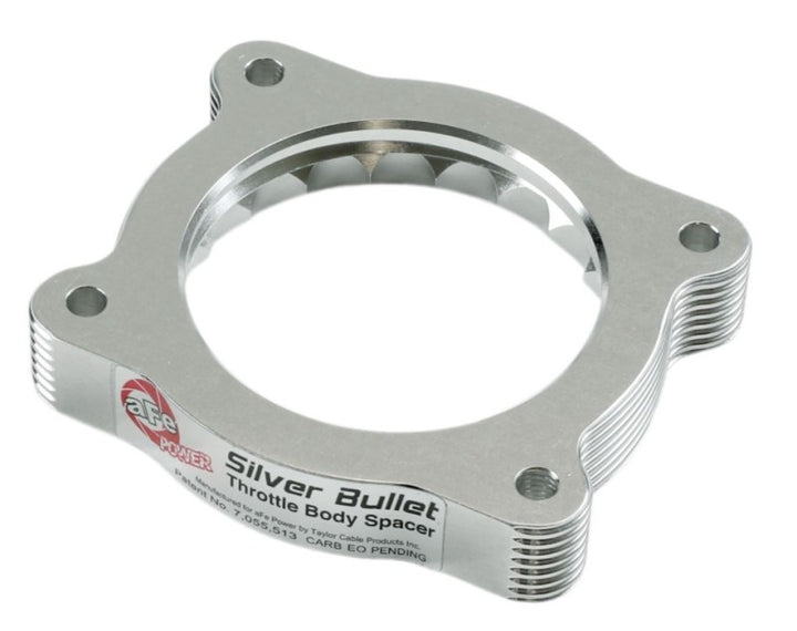 aFe Silver Bullet Throttle Body Spacer 04-12 GM Colorado/Canyon L5 3.5L/3.7L - Bull Strap