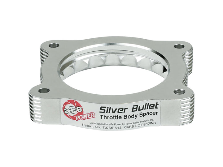 aFe Silver Bullet Throttle Body Spacer 04-12 GM Colorado/Canyon L5 3.5L/3.7L - Bull Strap