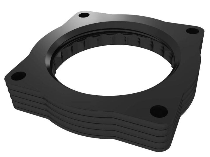 aFe Silver Bullet Throttle Body Spacer 07-13 BMW 328i (E90/E91/E92/E93) L6-3.0L N52 - Bull Strap
