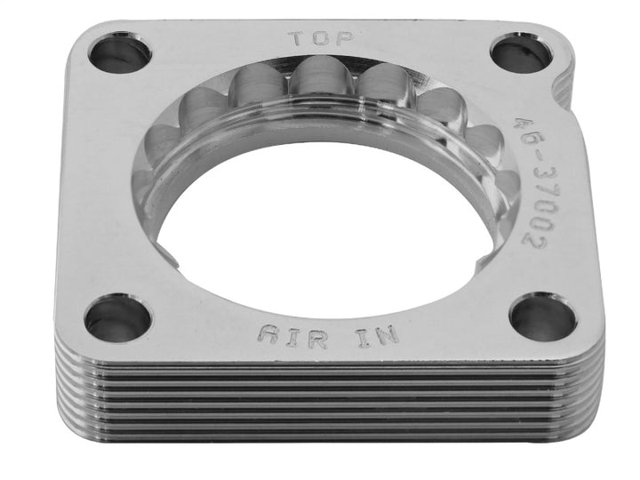 aFe Silver Bullet Throttle Body Spacer 08-14 Honda Accord V6 3.5L - Bull Strap