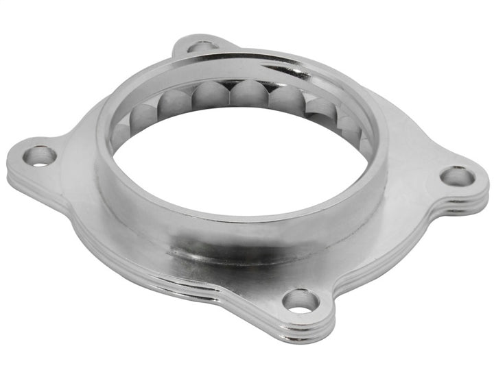 aFe Silver Bullet Throttle Body Spacer 10-14 Chevrolet Camaro V6 3.6L - Bull Strap