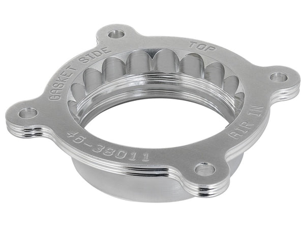 aFe Silver Bullet Throttle Body Spacer 10-18 Toyota FJ Cruiser V6 4.0L - Bull Strap