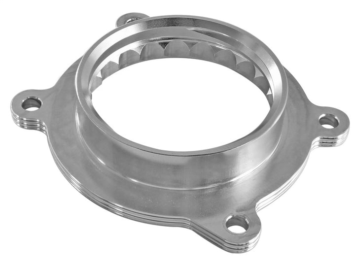 aFe Silver Bullet Throttle Body Spacer 14 Chevrolet Corvette V8 6.2L - Bull Strap