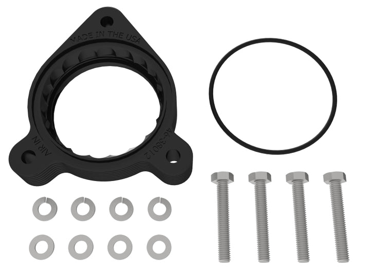 aFe Silver Bullet Throttle Body Spacer 19-21 Toyota Corolla L4 2.0L - Black - Bull Strap