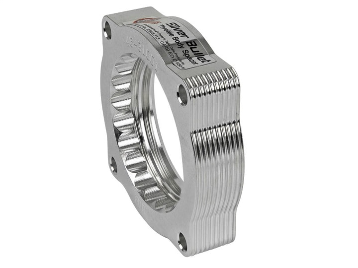 aFe Silver Bullet Throttle Body Spacer N62 Only BMW (E53) 04-09 5series (E60) 04-09 6series (E63/64) - Bull Strap