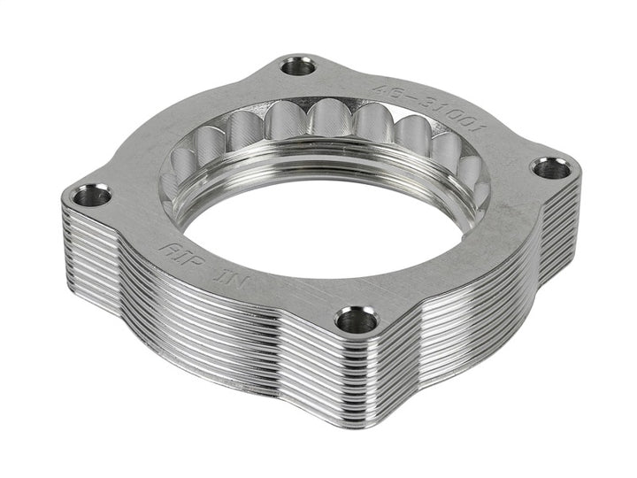 aFe Silver Bullet Throttle Body Spacer N62 Only BMW (E53) 04-09 5series (E60) 04-09 6series (E63/64) - Bull Strap