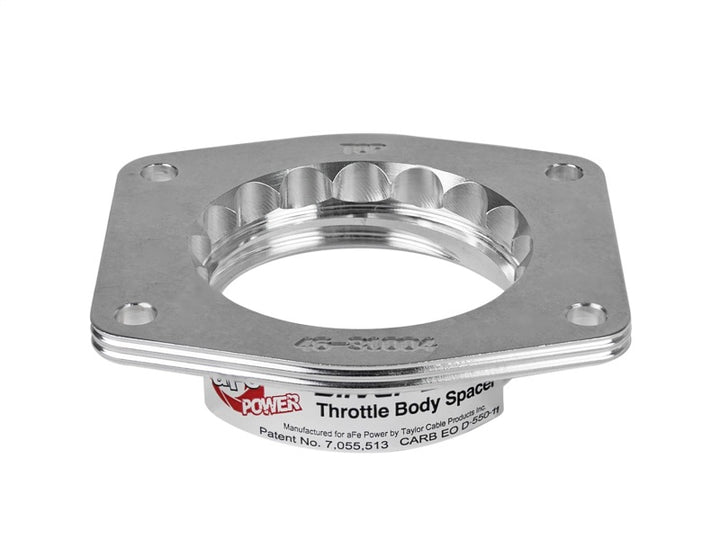 aFe Silver Bullet Throttle Body Spacers BMW M3 (E36) 92-99 L6 3.0/3.2L *96-99 3.2L - 50 State Legal* - Bull Strap