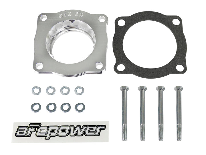 aFe Silver Bullet Throttle Body Spacers TBS BMW 325i (E46) 01-06 L6-2.5L - Bull Strap