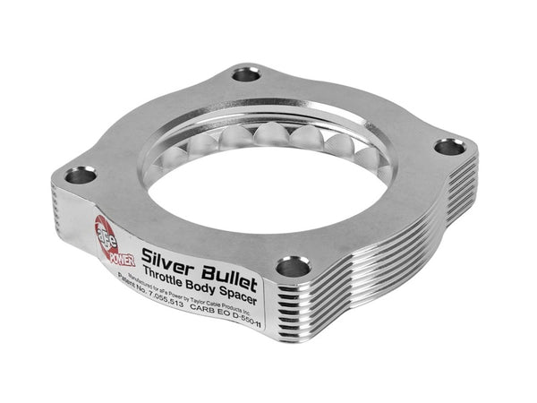 aFe Silver Bullet Throttle Body Spacers TBS BMW 335i (N54) 07-11 135i/535i 08-10 L6-3.0L (tt) - Bull Strap