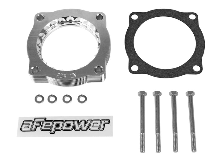 aFe Silver Bullet Throttle Body Spacers TBS BMW 335i (N54) 07-11 135i/535i 08-10 L6-3.0L (tt) - Bull Strap
