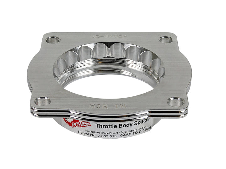 aFe Silver Bullet Throttle Body Spacers TBS BMW 5 Series (E60) 06-10 V8-4.8L - Bull Strap