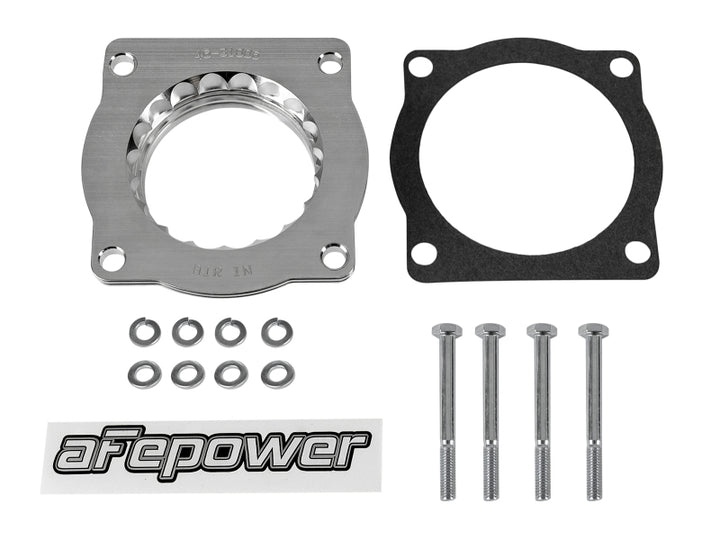 aFe Silver Bullet Throttle Body Spacers TBS BMW 5 Series (E60) 06-10 V8-4.8L - Bull Strap