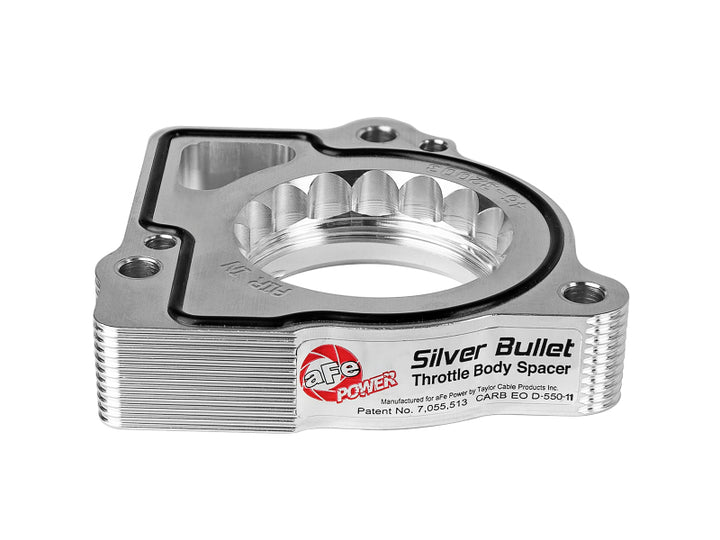 aFe Silver Bullet Throttle Body Spacers TBS Dodge Dakota/Durango 00-09 V8-4.7/5.7L HEMI - Bull Strap