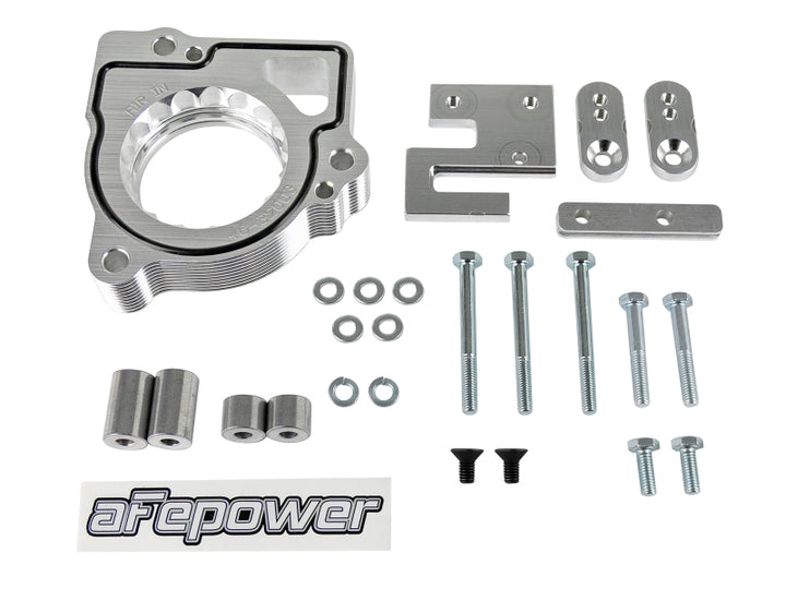 aFe Silver Bullet Throttle Body Spacers TBS Dodge Dakota/Durango 00-09 V8-4.7/5.7L HEMI - Bull Strap