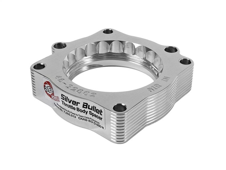 aFe Silver Bullet Throttle Body Spacers TBS Dodge Ram 03-08 V8-5.7L (Works w/ 5x-10382 only) - Bull Strap