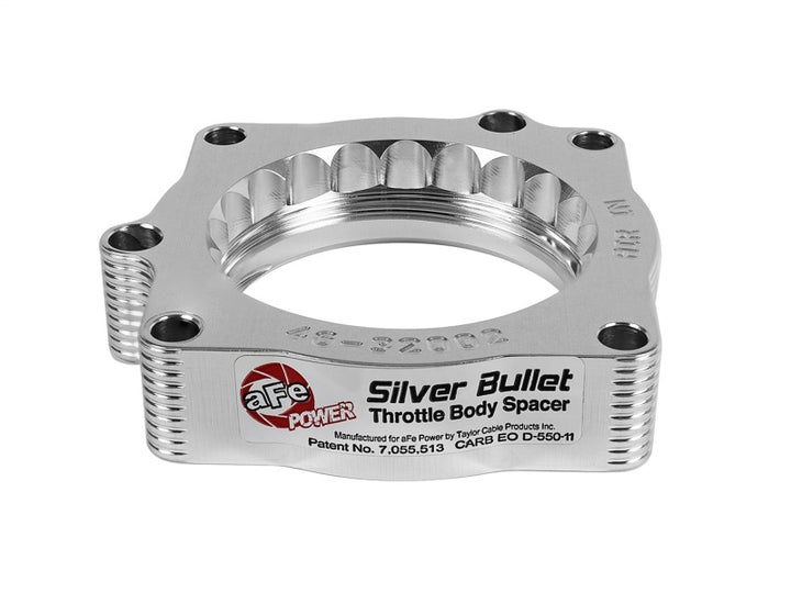 aFe Silver Bullet Throttle Body Spacers TBS Dodge Ram 03-08 V8-5.7L (Works w/ 5x-10382 only) - Bull Strap