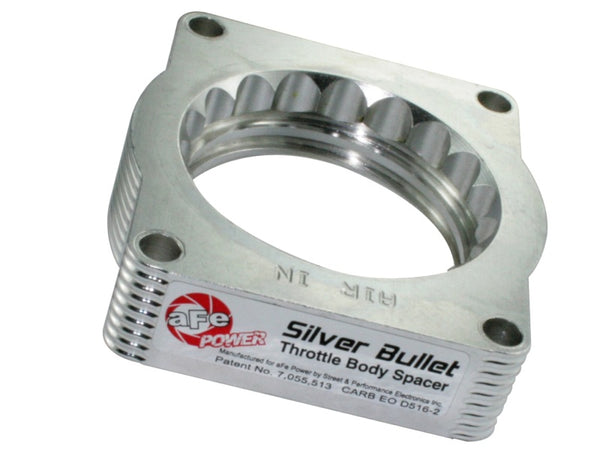 aFe Silver Bullet Throttle Body Spacers TBS Ford F-150 04-10 V8-5.4L - Bull Strap