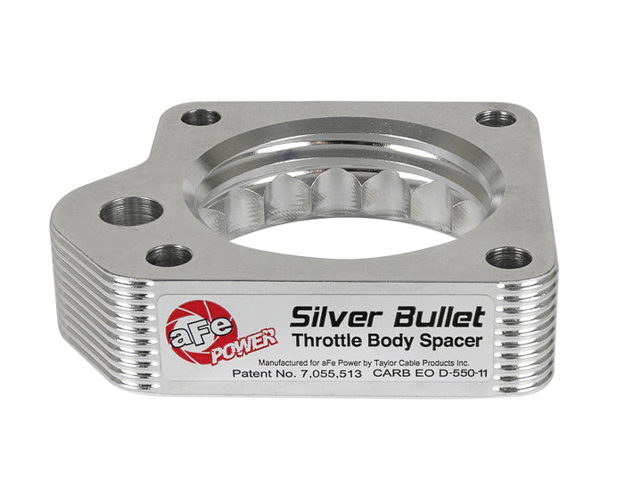 aFe Silver Bullet Throttle Body Spacers TBS Ford Ranger/Explorer 90-01 V6-4.0L (Excluding SOHC) - Bull Strap