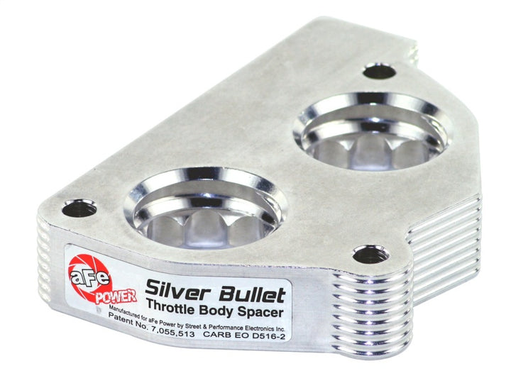aFe Silver Bullet Throttle Body Spacers TBS GM C/K 1500/2500/3500 87-95 V6-4.3L V8-5.0/5.7L - Bull Strap