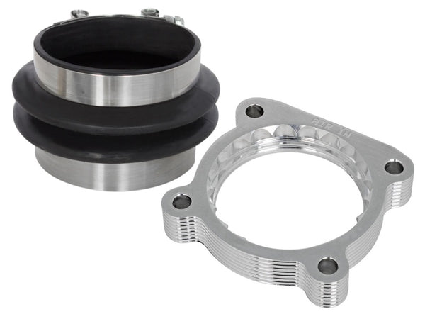 aFe Silver Bullet Throttle Body Spacers TBS Nissan Patrol 10-16 V8-5.6L - Bull Strap