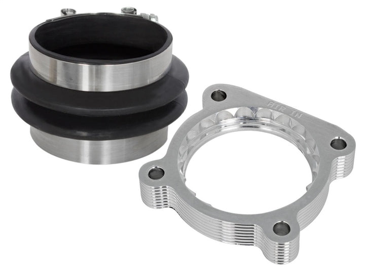 aFe Silver Bullet Throttle Body Spacers TBS Nissan Patrol 10-16 V8-5.6L - Bull Strap