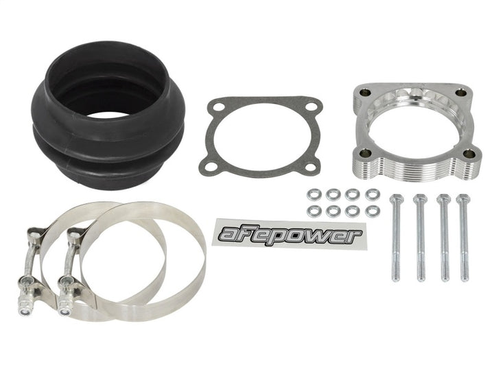 aFe Silver Bullet Throttle Body Spacers TBS Nissan Patrol 10-16 V8-5.6L - Bull Strap