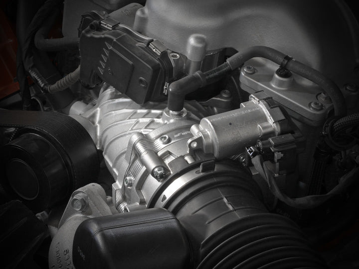 aFe Silver Bullet Throttle Body Spacers TBS Ram 1500 TRX 2021 V8-6.2L - Bull Strap