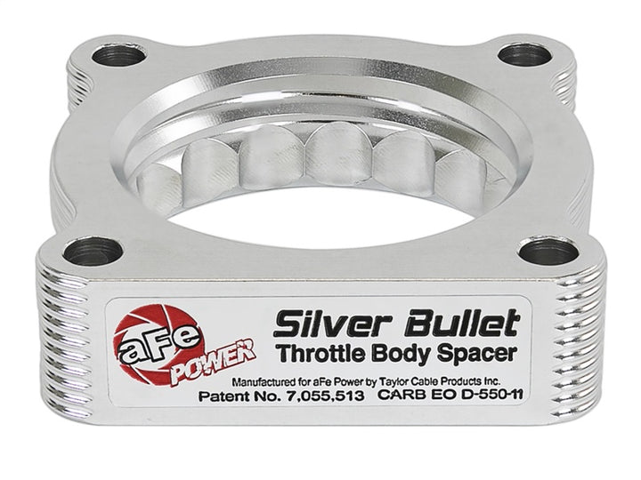 aFe Silver Bullet Throttle Body Spacers TBS Toyota Tacoma 05-11 V6-4.0L - Bull Strap