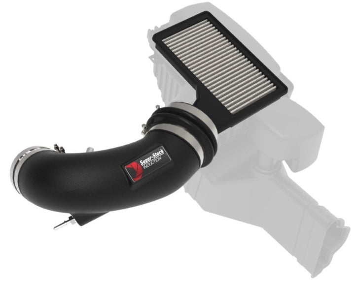 aFe Super Stock Induction System Pro Dry S Media 18-20 Ford Mustang V8-5.0L - Bull Strap