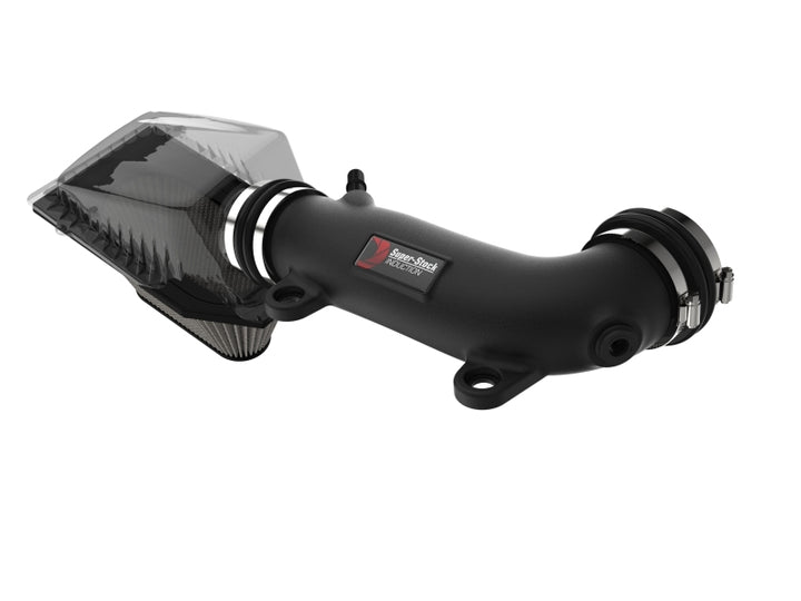 aFe Super Stock Induction System Pro Dry S Media Jeep 18-21 Wrangler JL / 20-21 Gladiator JT V6-3.6L - Bull Strap