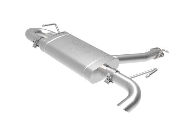aFe Takeda 2-1/2in 304 SS Axle-Back Exhaust 18-21 Hyundai Kona L4 1.6L (t) - Bull Strap
