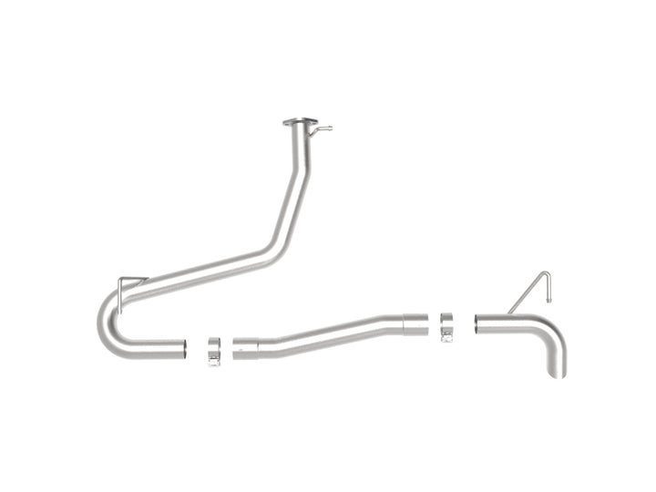 aFe Takeda 2-1/2in 304 SS Axle-Back Exhaust (No Muffler) 18-21 Hyundai Kona L4 1.6L (t) - Bull Strap